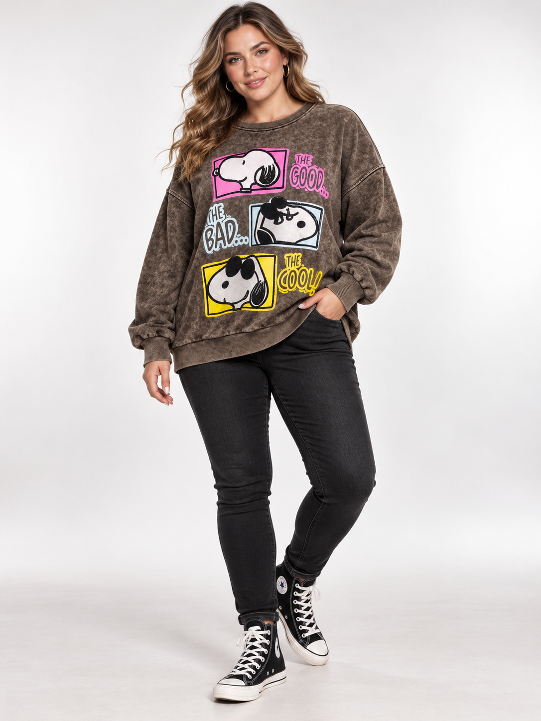 Sudadera Cool en chocolate