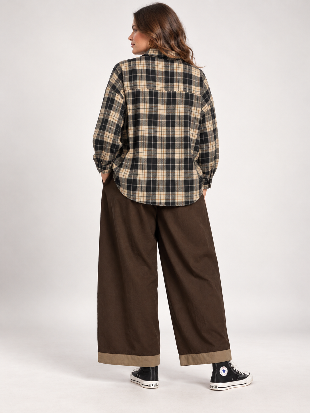 Camisa Minerva en Beis