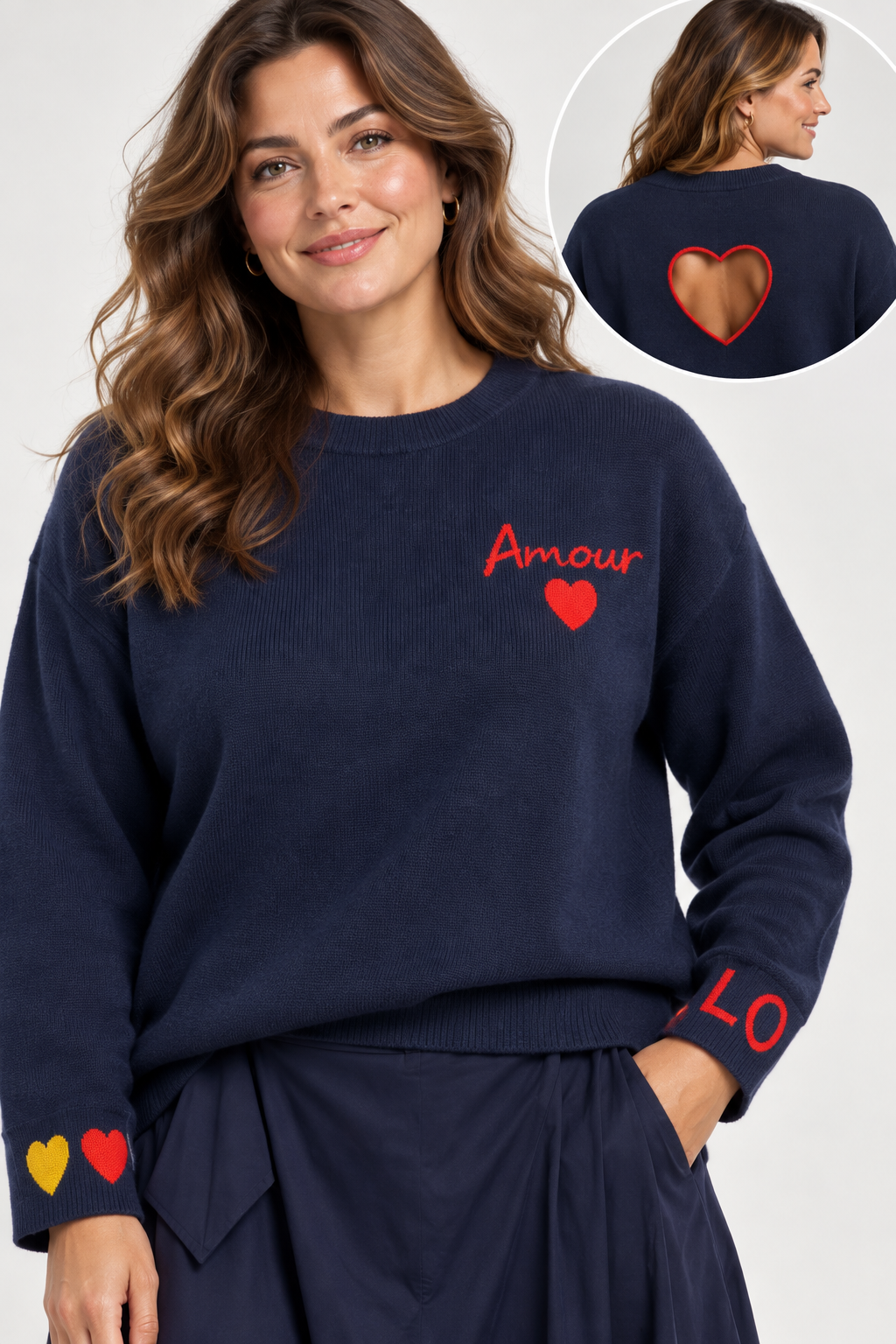 Jersey amor en azul