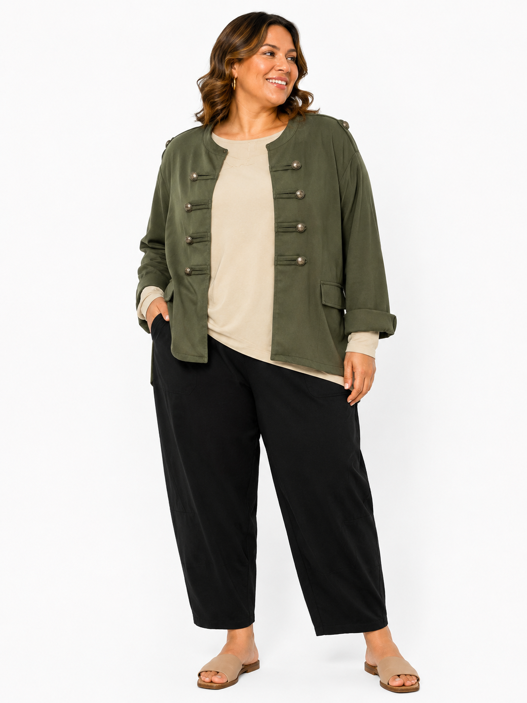 Chaqueta Josefina en Verde