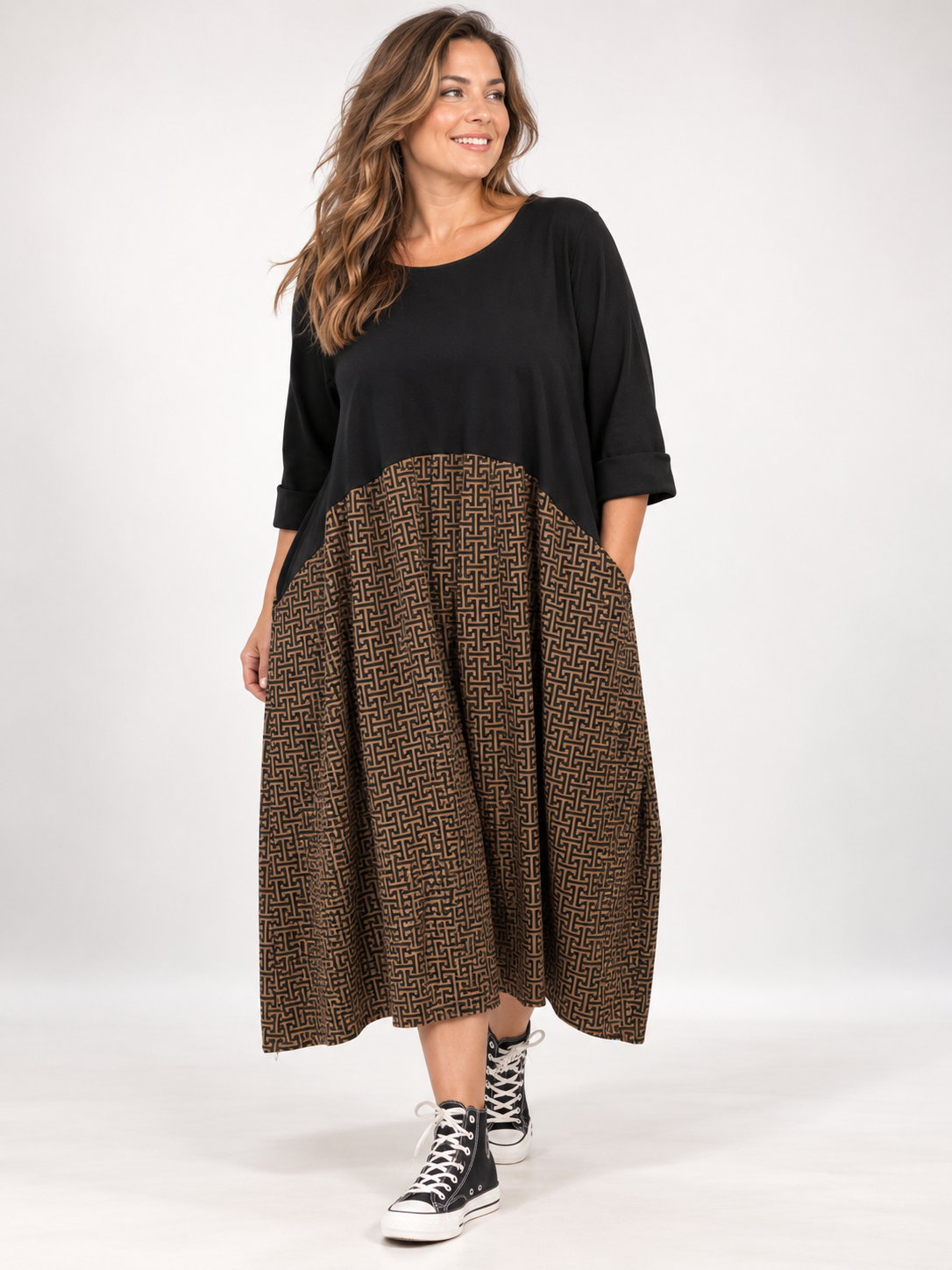 Vestido Galicia Taupe