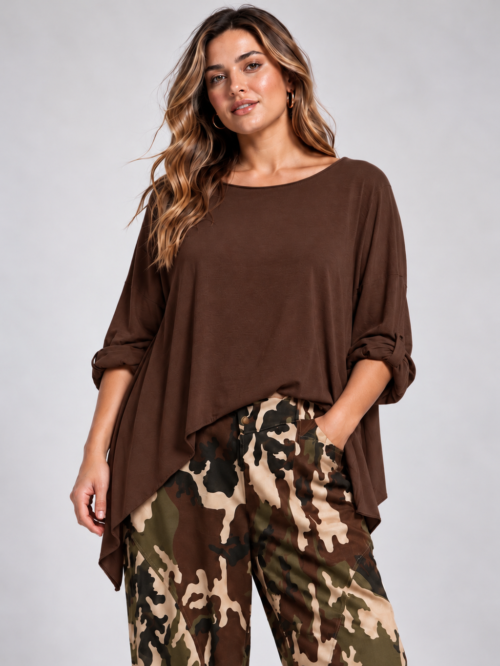 Camiseta Mel en chocolate