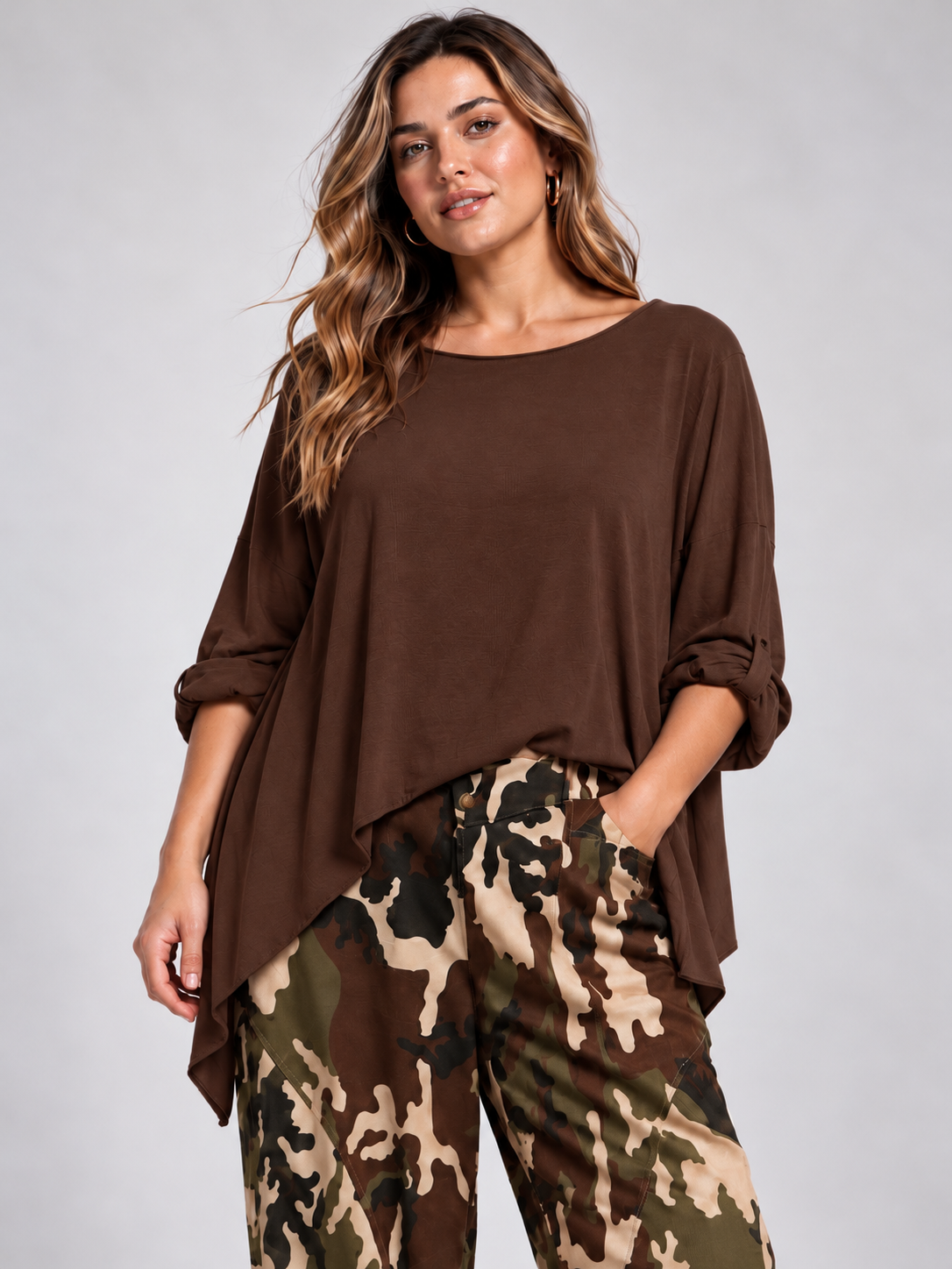 Camiseta Mel en chocolate