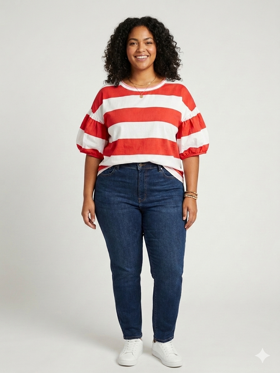 Camiseta Leire en Roja