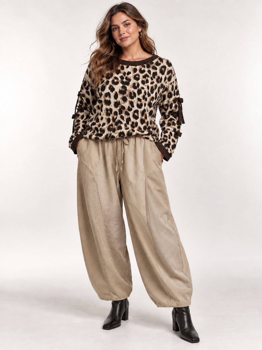 Pantalón Módena Kamel claro
