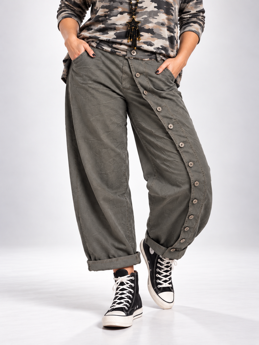 Pantalón Pepi en Taupe