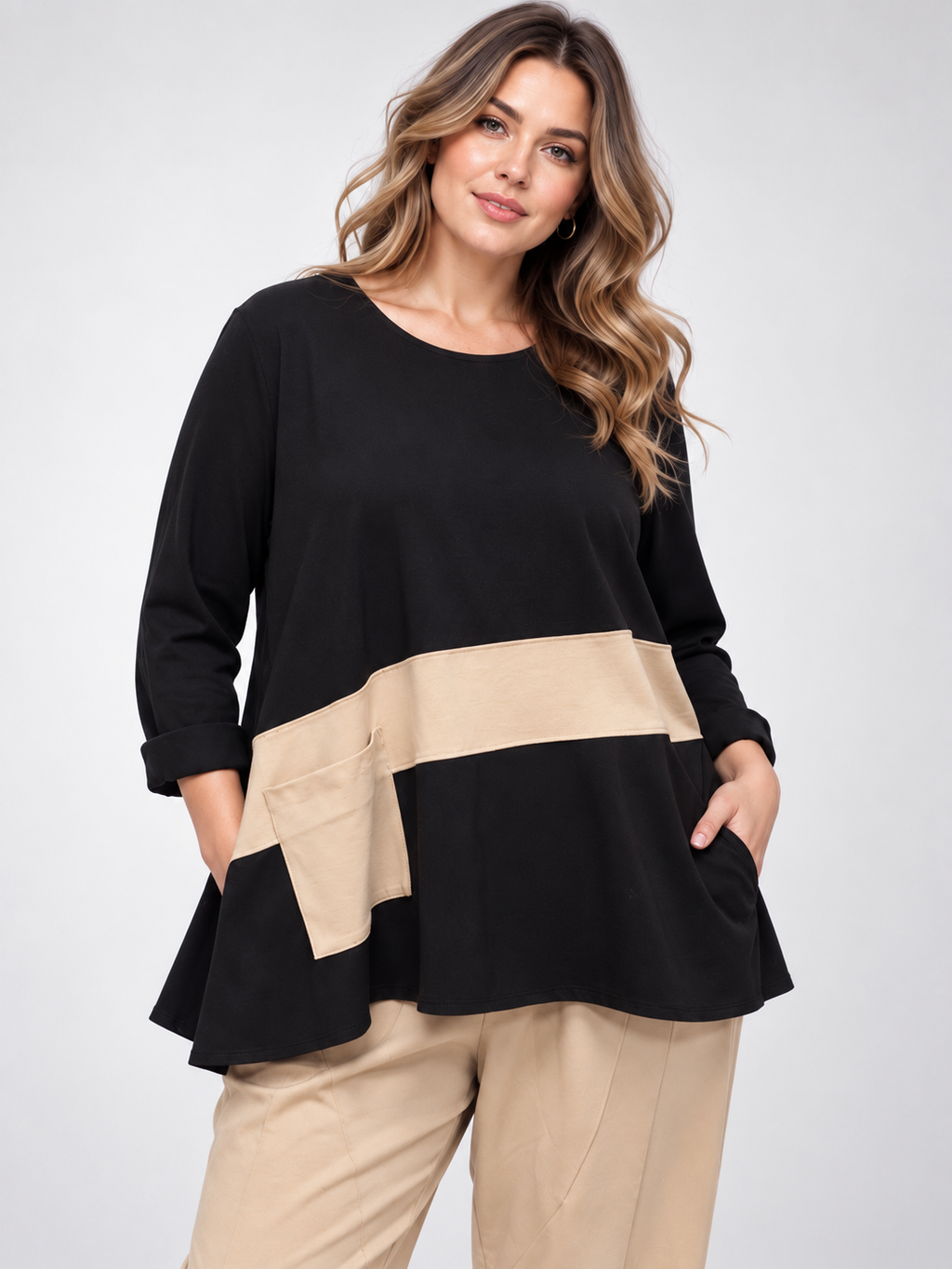 Camiseta Milán en negro