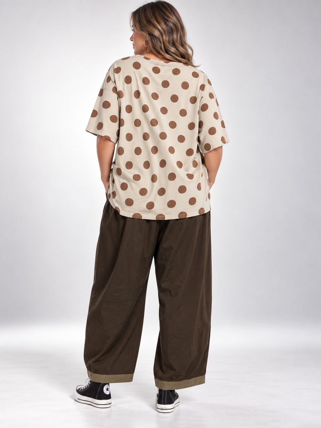 Camiseta Dolores en Taupe