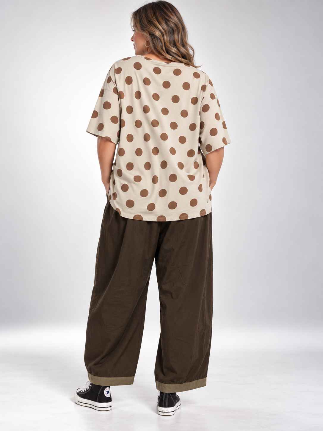 Camiseta Dolores en Taupe