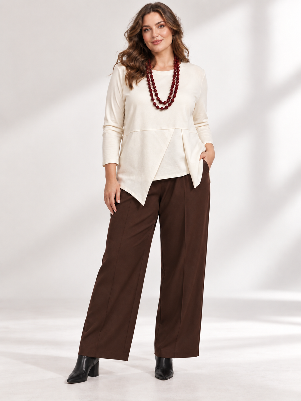 Pantalón Chocolate Marilu (Talla única)