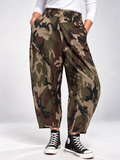 Pantalón camuflaje Ania en verde