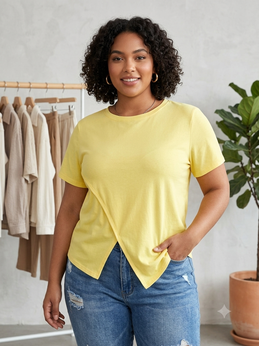 Camiseta Belén en amarilla