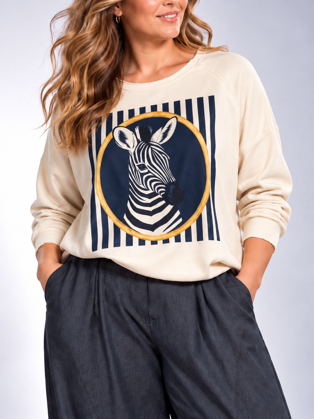 Sudadera Cebra