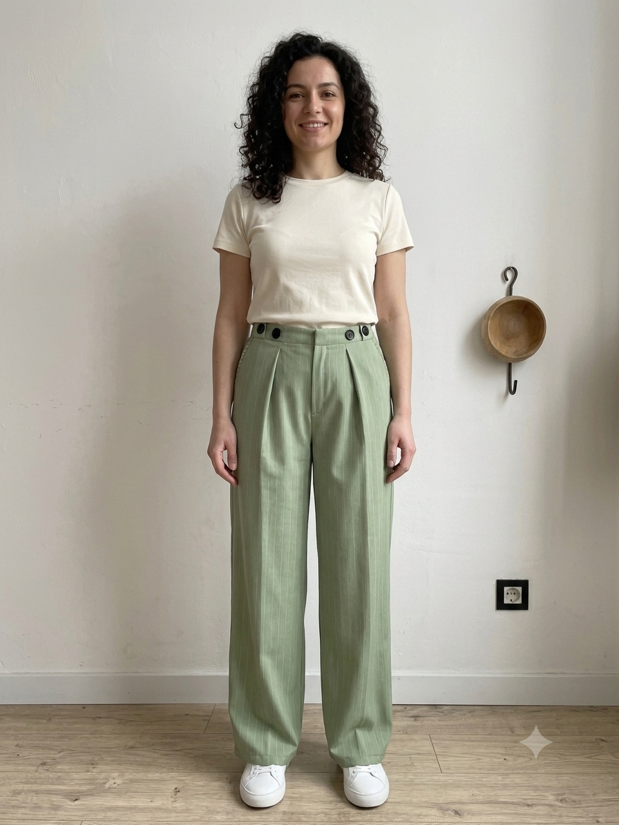 Pantalón Paloma en verde