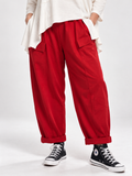 Pantalón Mara en Rojo ( Curvy)