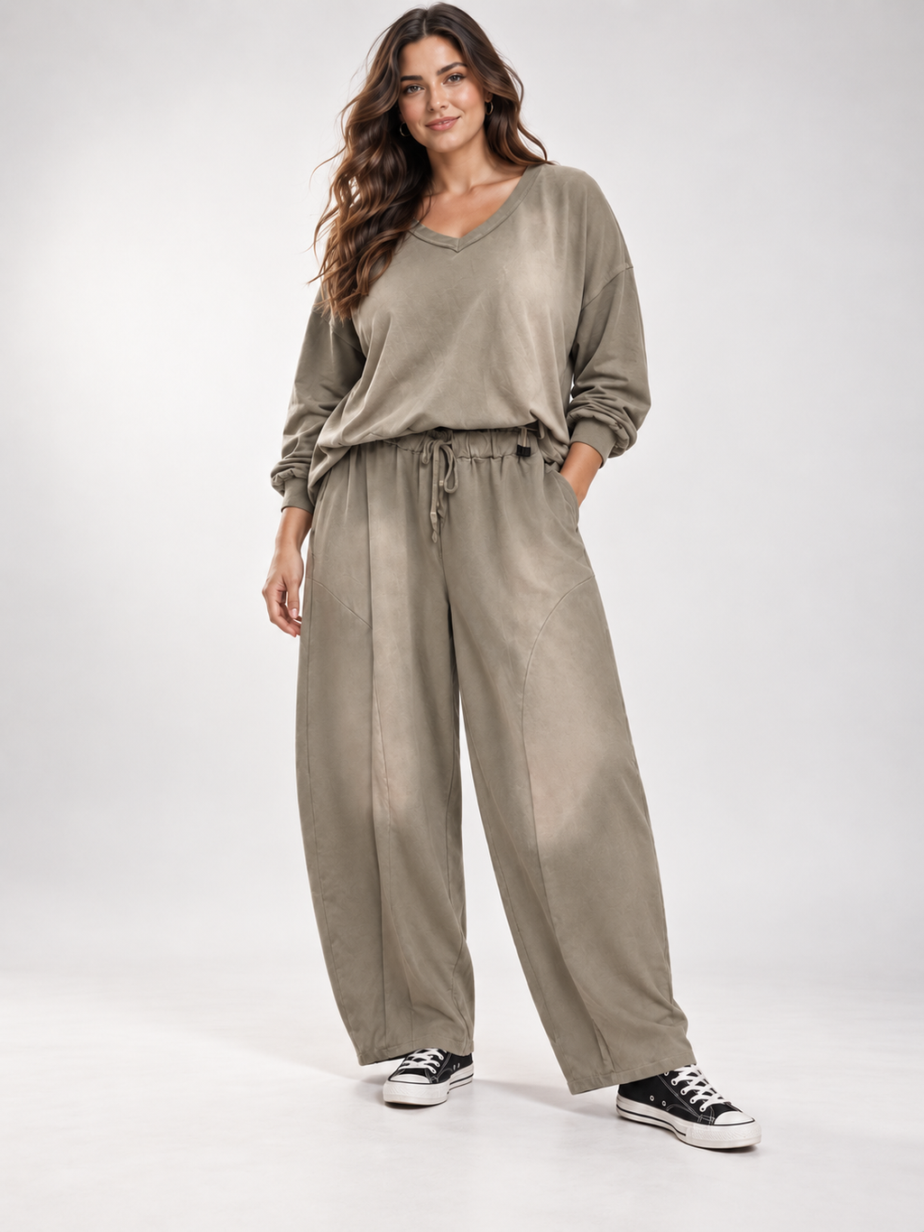 Pantalón Módena en Taupe