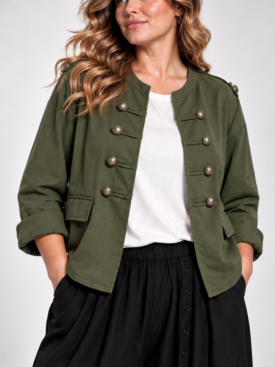 Chaqueta Josefina en Verde