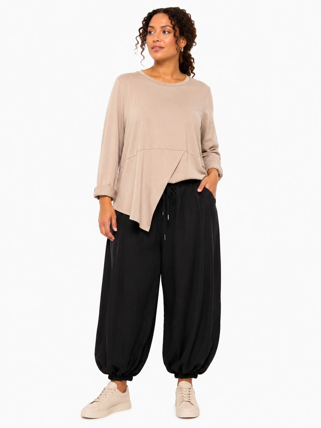 Pantalón Bombacho Persa en Negro