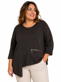 Camiseta Julieta en Chocolate