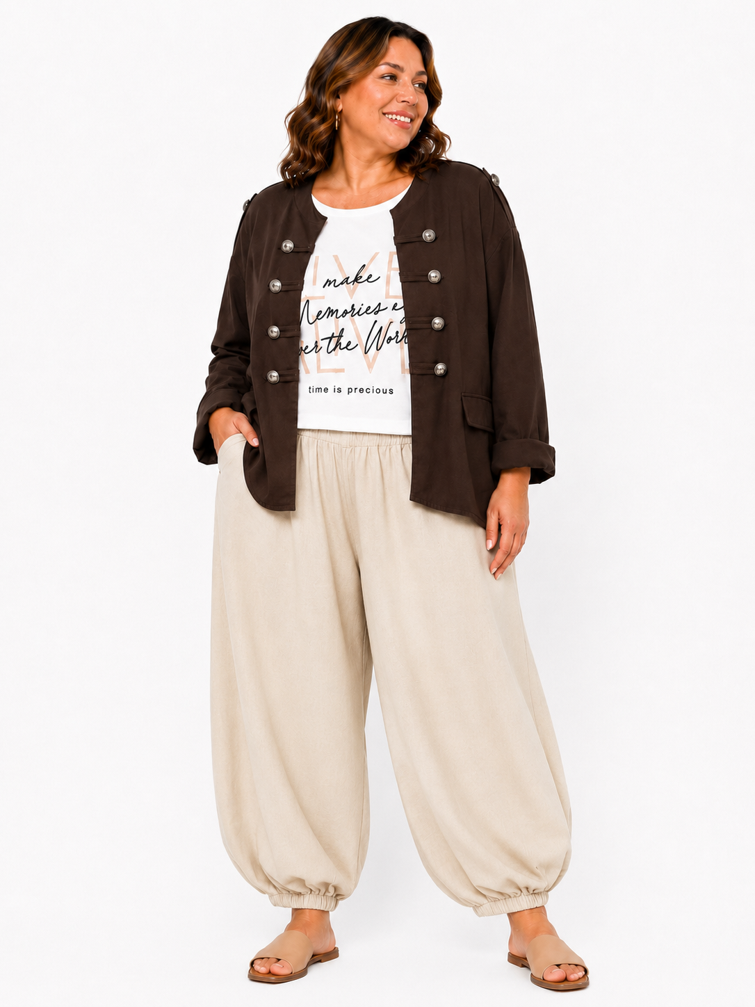 Chaqueta Josefina en Chocolate