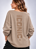 Jersey Icónica en Taupe claro