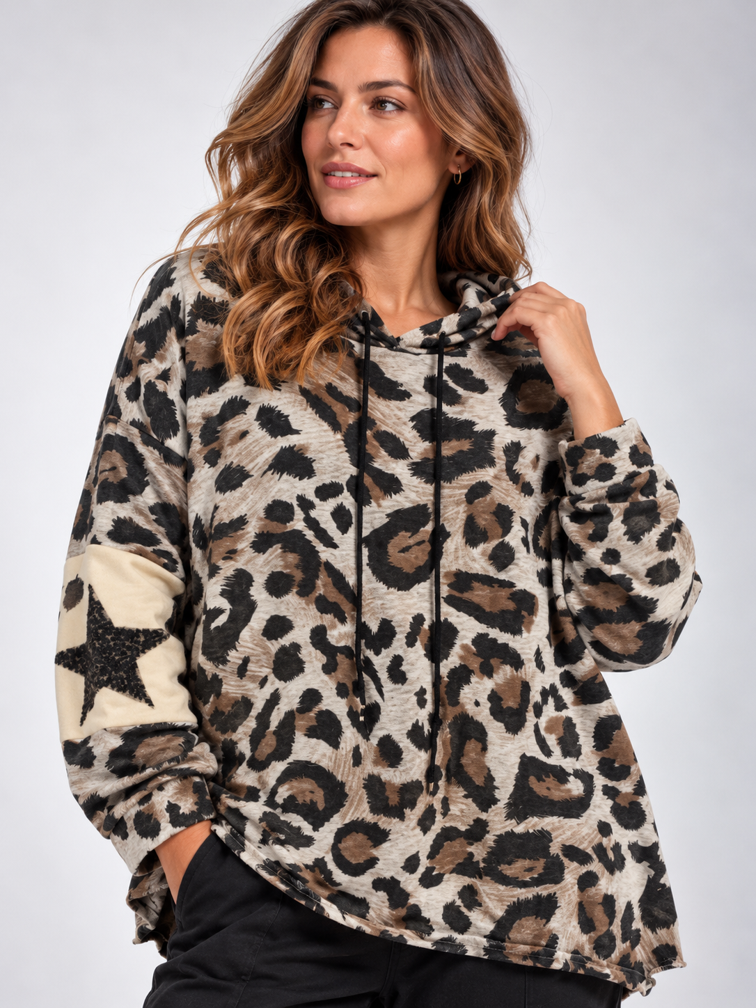 Sudadera Starts en Taupe