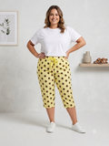Pantalón pirata Tatiana en Amarillo