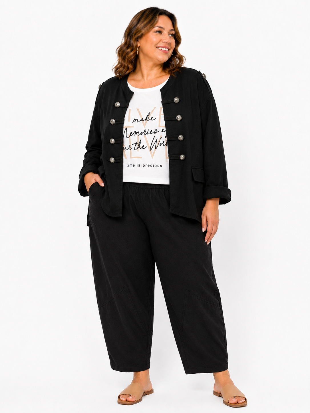 Chaqueta Josefina en Negro