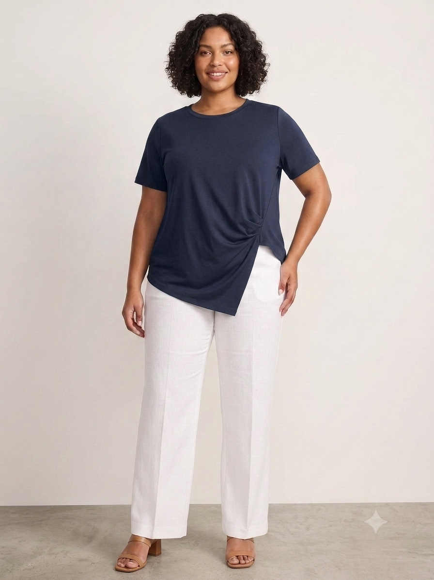 Camiseta Bimba en Azul Marino