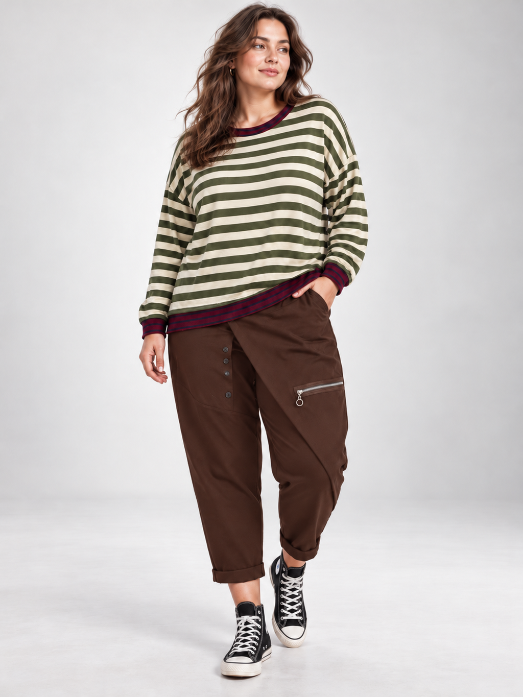 Pantalón Noa en Chocolate