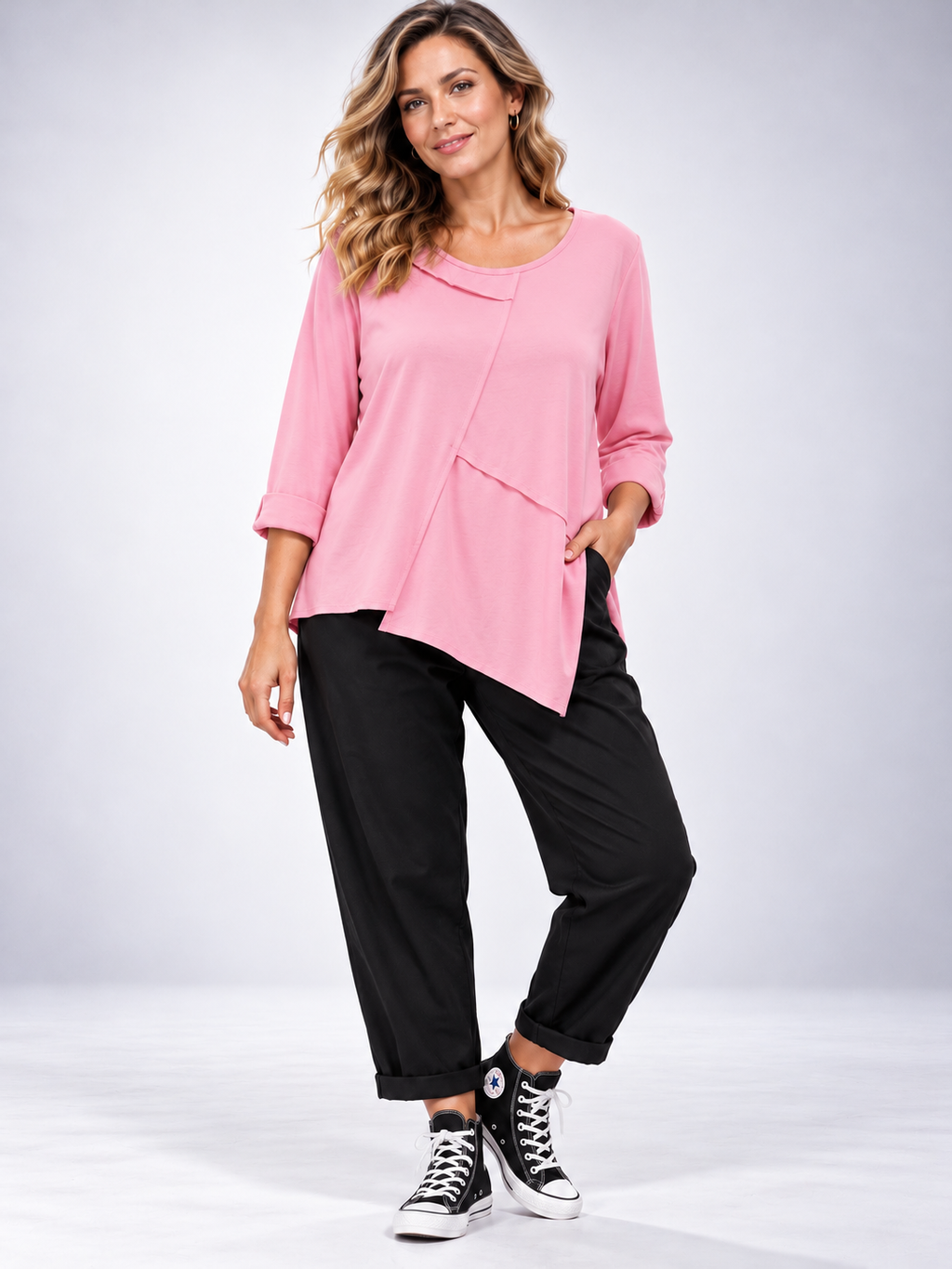 Camiseta Tere Little en Rosa