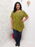Camiseta Leo en amarillo