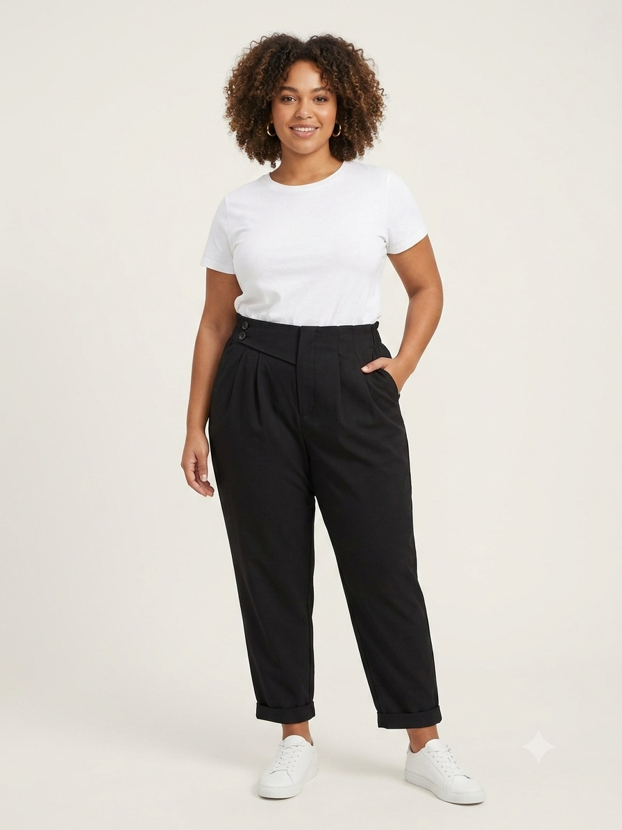 Pantalón Tin en negro