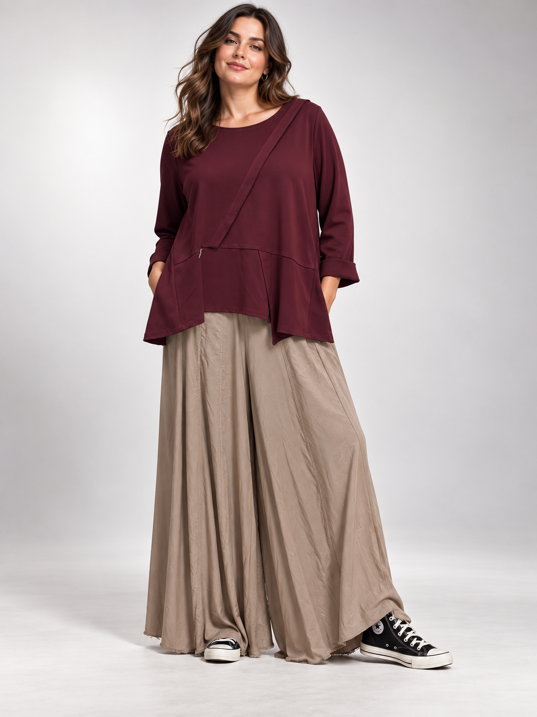 Pantalón Micaela en Taupe
