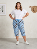 Pantalón pirata Tatiana en azul