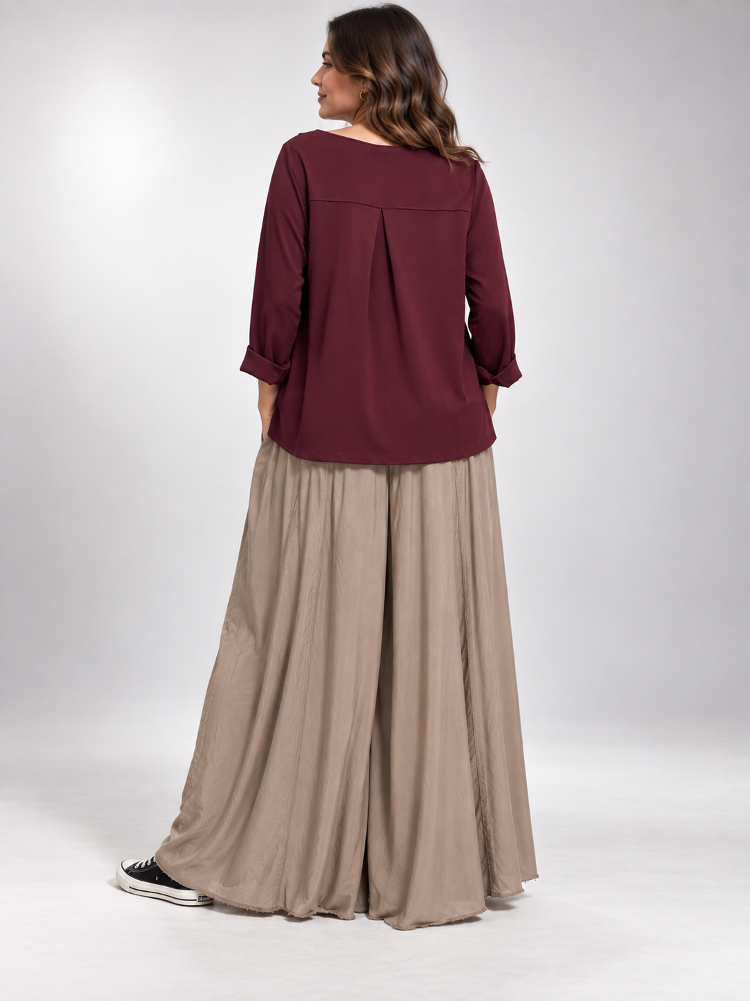 Pantalón Micaela en Taupe