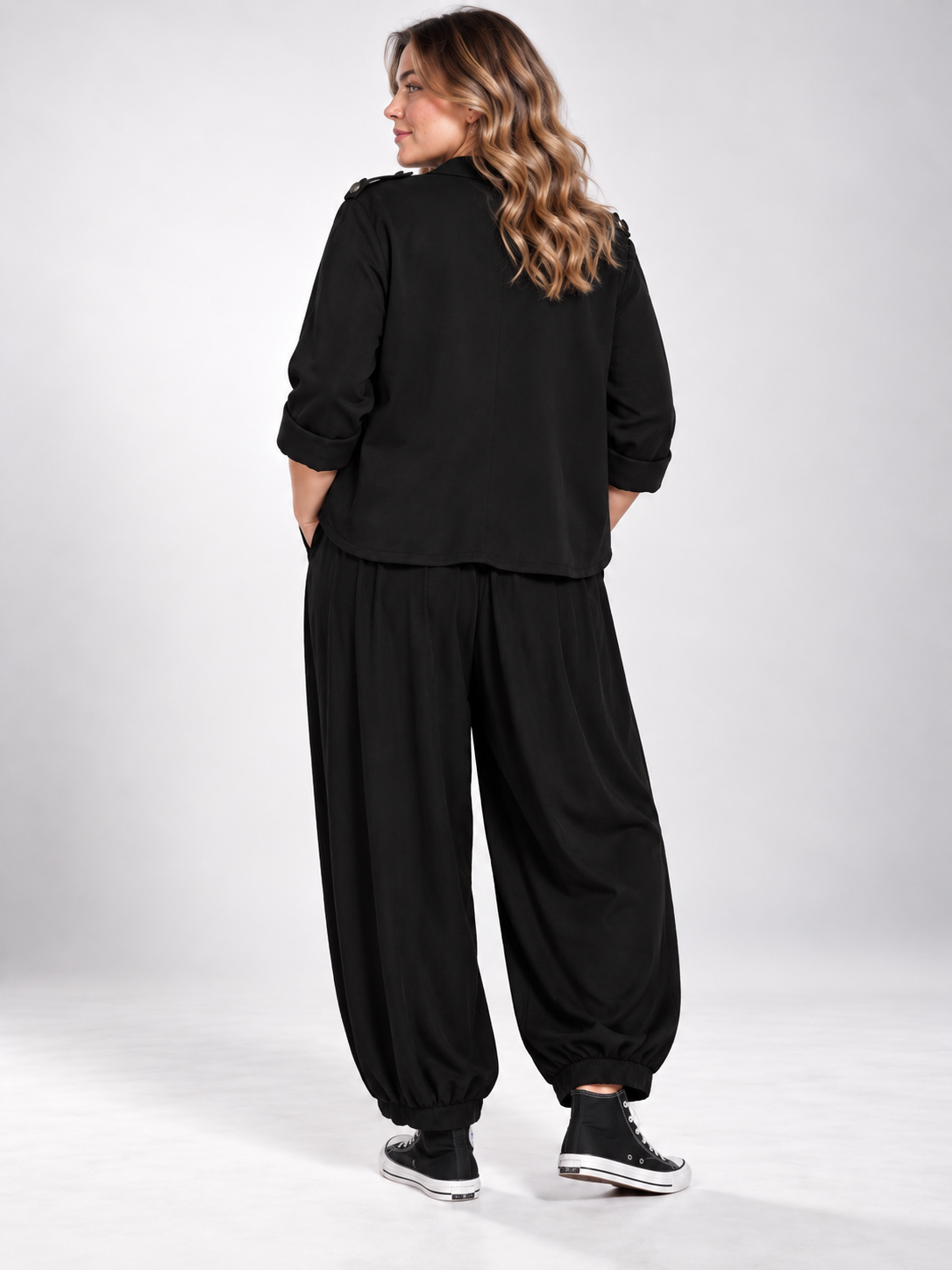 Chaqueta Josefina en Negro
