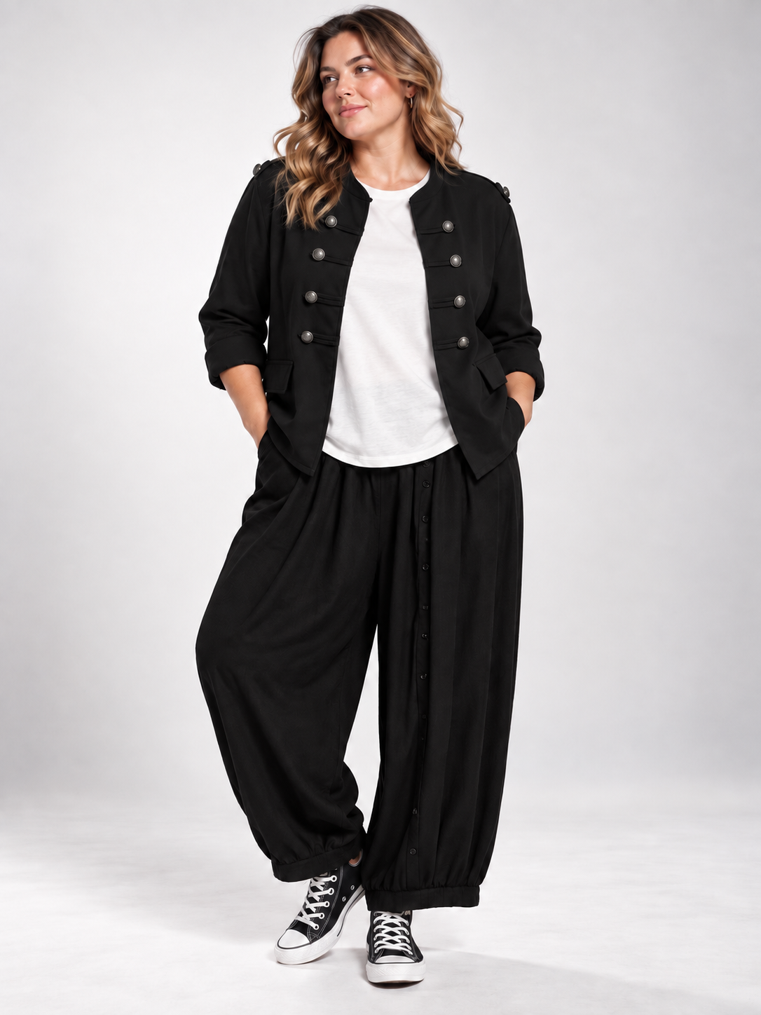Chaqueta Josefina en Negro