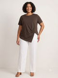 Camiseta Bimba en Chocolate
