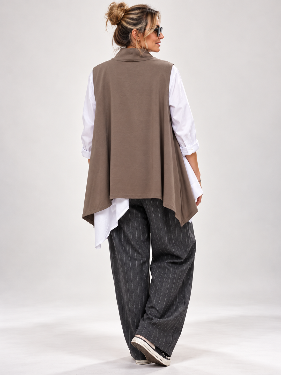 Chaleco Taupe Pilar