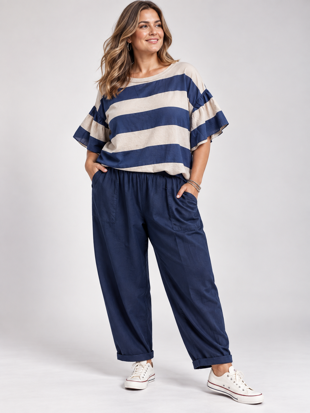 Camiseta Leire en Azul