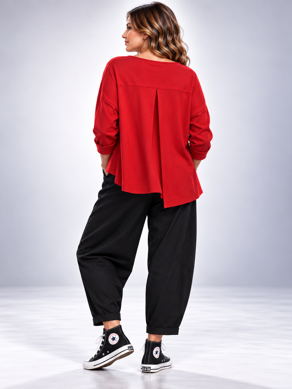 Camiseta Italia en Rojo