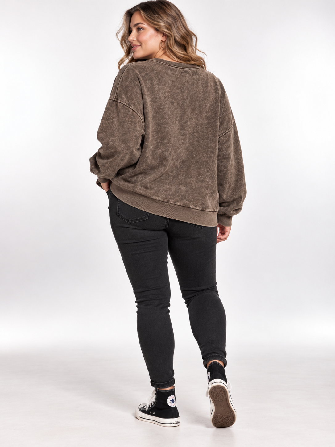 Sudadera Cool en chocolate