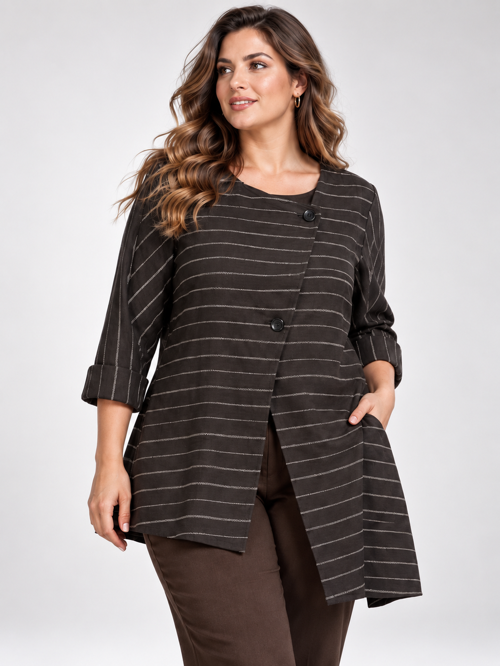 Chaqueta Marcela en Chocolate