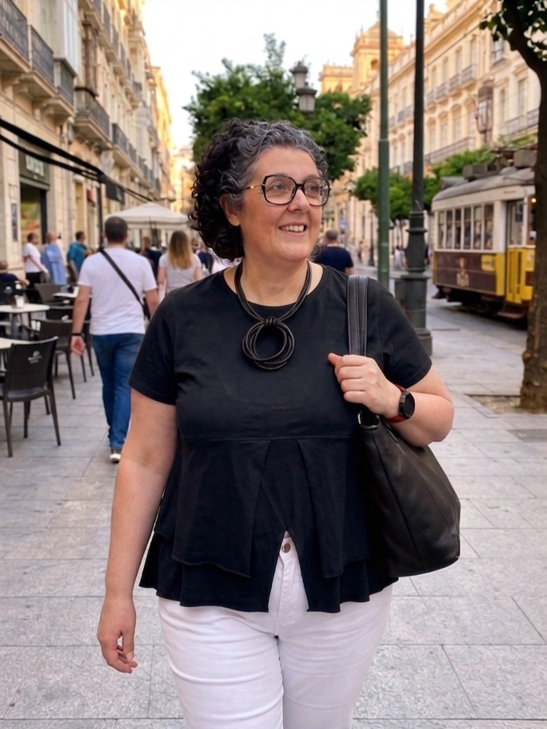 Camiseta Paris en Negra