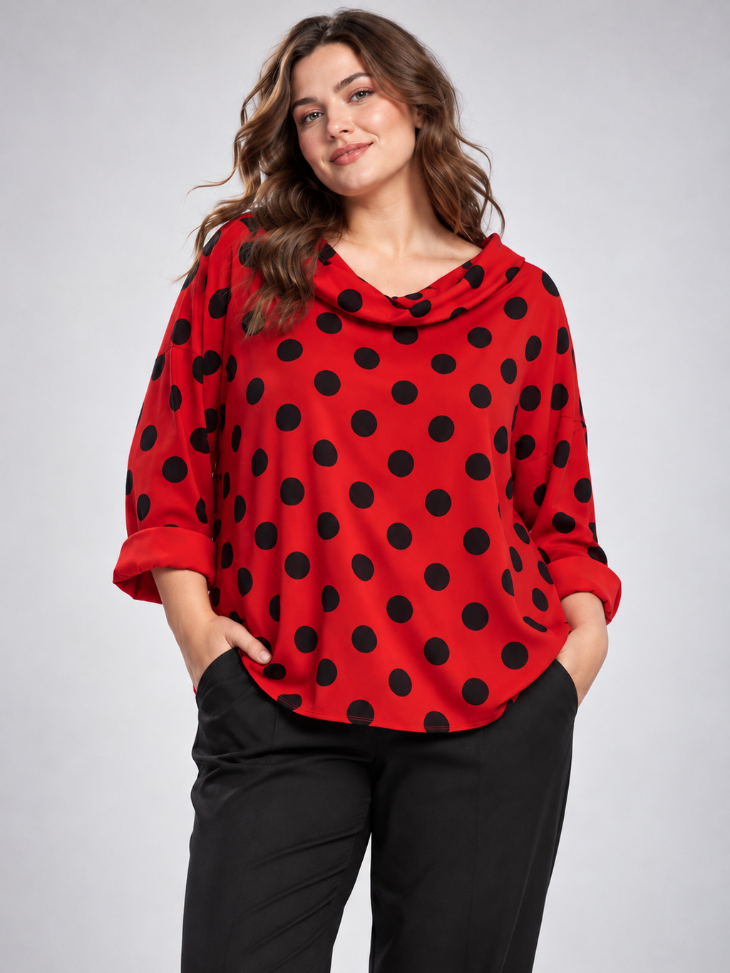 Blusa Marta en Rojo