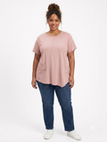 Camiseta Petri en Rosa Palo