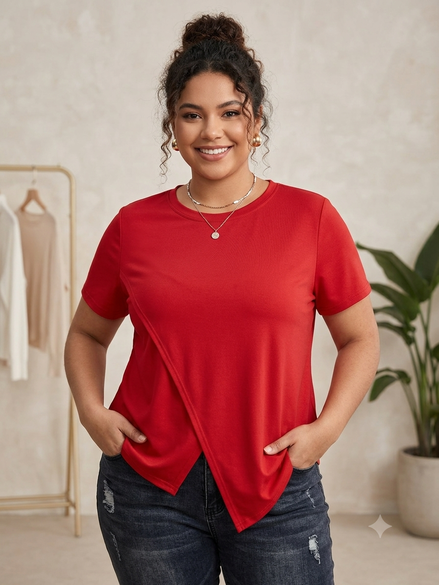 Camiseta Belén en Rojo