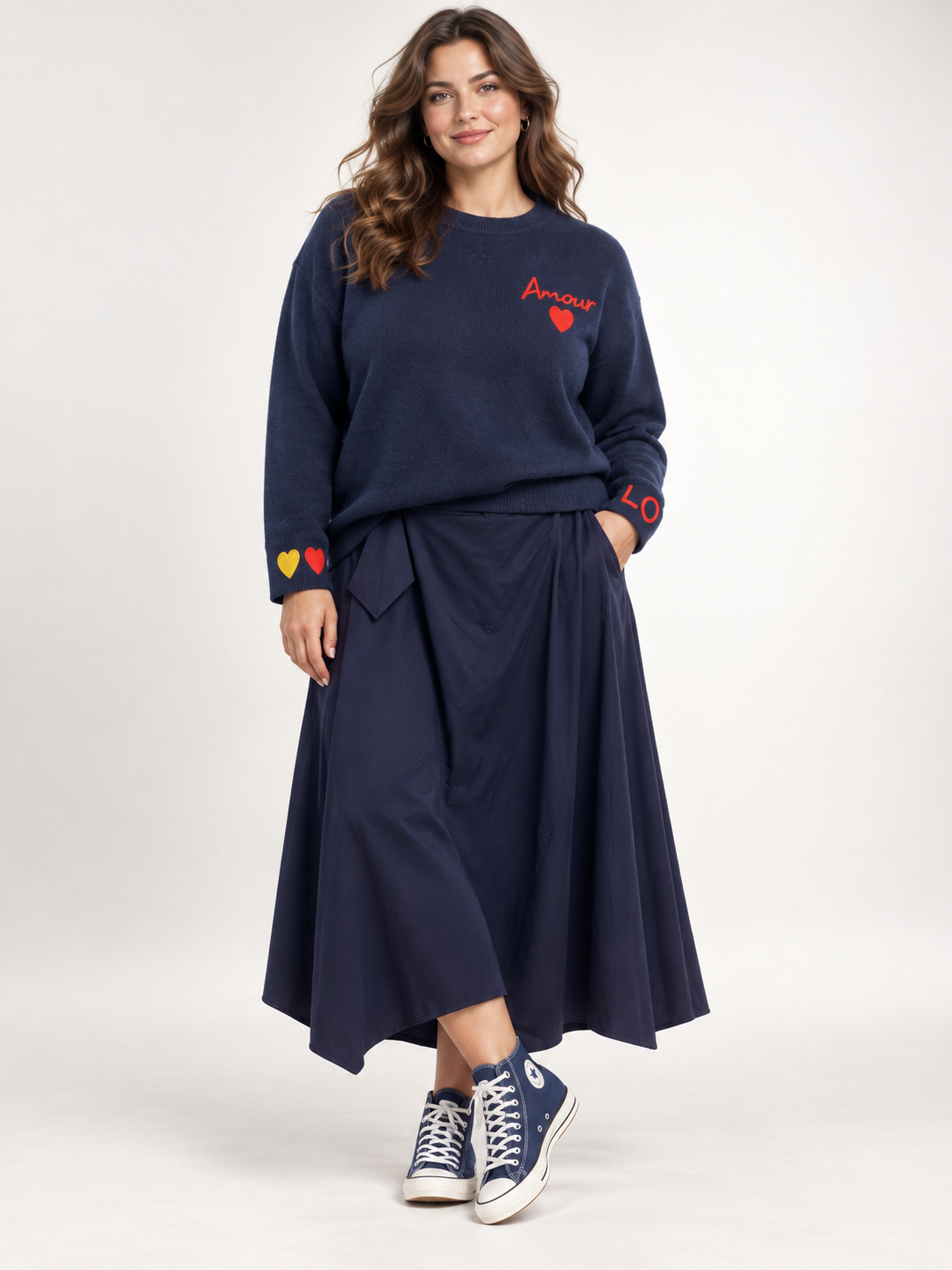 Jersey amor en azul