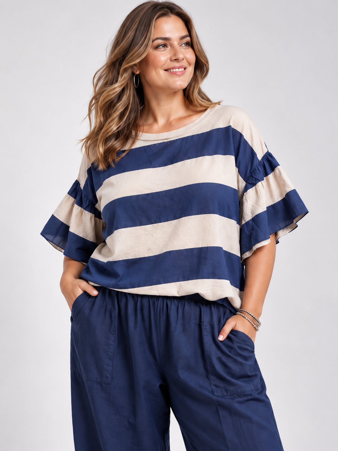 Camiseta Leire en Azul
